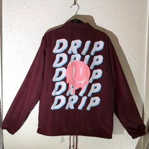 Eighty Eight Brand " Drip" Windbreaker Jacket Size S